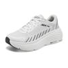 Skechers Серия Go Модная Универсальная Ткань Амортизирующая Прочная Низкая Посадка Повседневная Городская Ежедневная Беговая Обувь Женская кроссовка 129471-WBK