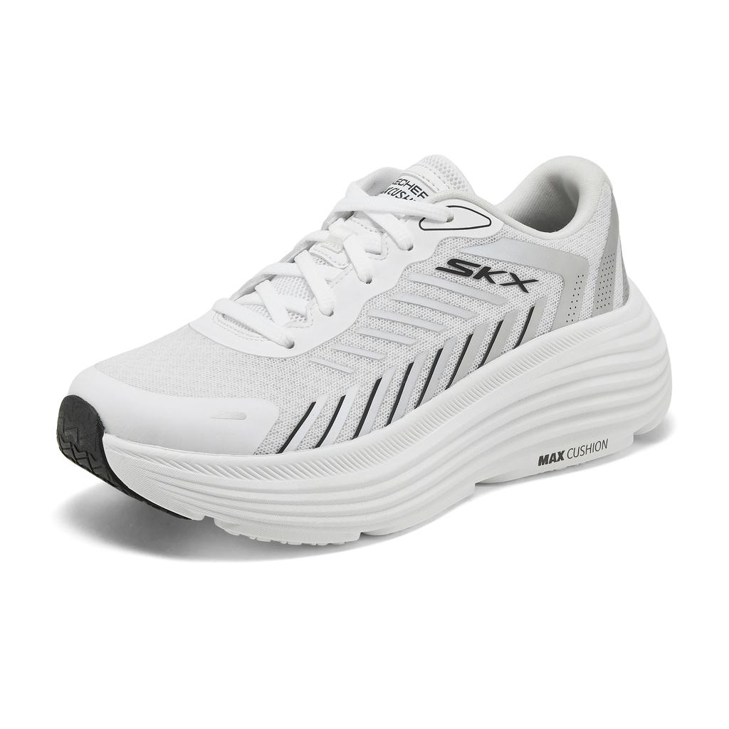 Skechers Серия Go Модная Универсальная Ткань Амортизирующая Прочная Низкая Посадка Повседневная Городская Ежедневная Беговая Обувь Женская кроссовка 129471-WBK