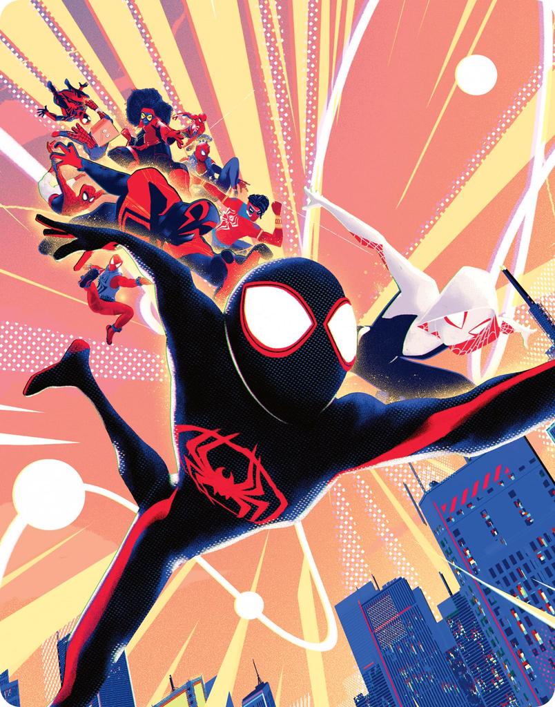 Across the Premium Steelbook Edition 4K ULTRA HD Set Original Special Bonus ULTRA HD Spider-Man Spider-Verse & Blu-ray (Limited Edition) (Includes