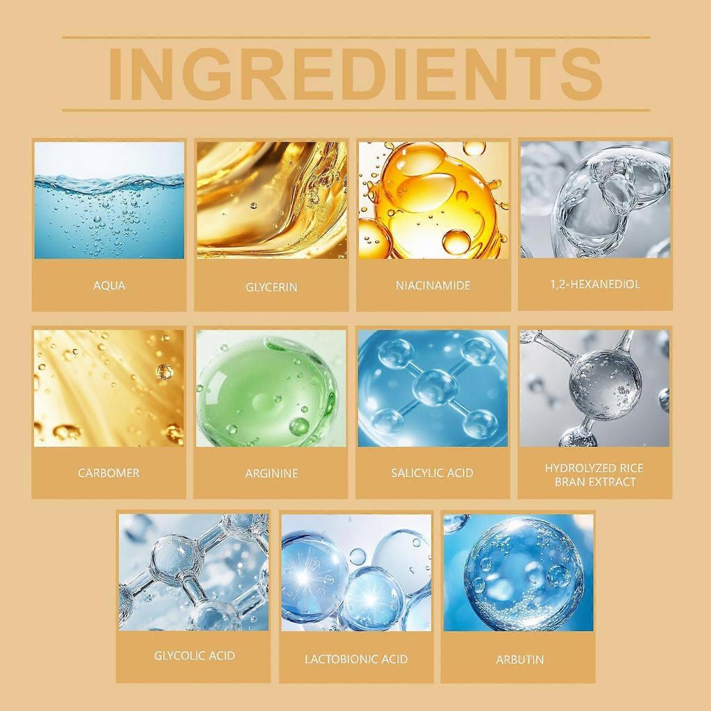 Limited time!!Eelhoe Rice Exfoliating Essence Facial And Body Care Serum Moisturizing And Refreshing Skin Cleansing
