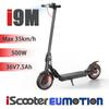 iScooter I9M City E-Scooter 500W, 36V7.5Ah, 35km/h Max Speed, Rear Disc Brake, LCD Display, 10" Road Tires, APP Control, Leisure Electric Scooter