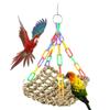Bite Resistant for Parakeets Bird Perch Bird Hanging Bed Parrot Hammock Parrot Swing Toys