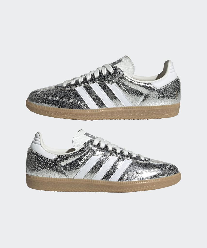 adidas Самба Ог - Серебряный:Белый / Jr0035