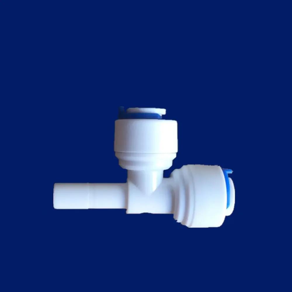 1/4" 3/8" BSP на 6,35 мм 9,52 мм Трубка Аксессуары для Очистителя Воды Аквариум Быстроразъемное Соединение Пластиковый Трубный Соединитель для RO Воды