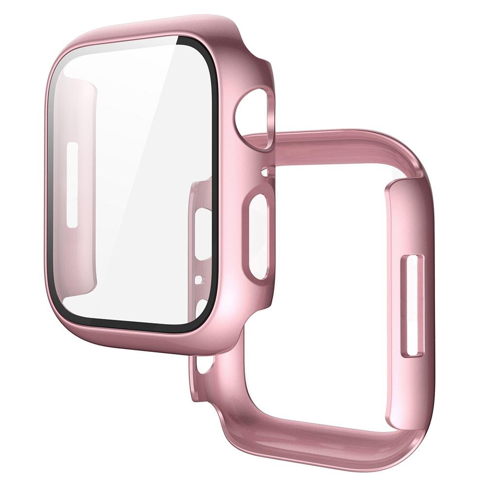 Стекло+Чехол для Apple Watch Series 7/8/9 41мм 45мм Защитное стекло для экрана 44мм40мм Бампер для iWatch Ultra/Ultra2 49мм Защитный чехол