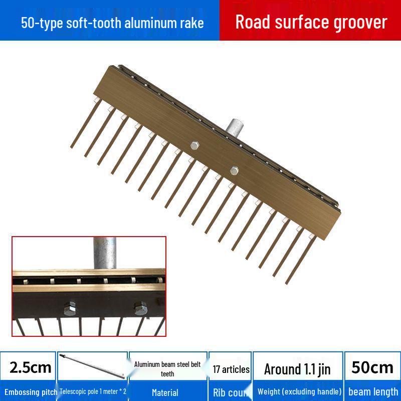 Concrete Pavement Texturizer and Anti-Slip Groover Roller Machine