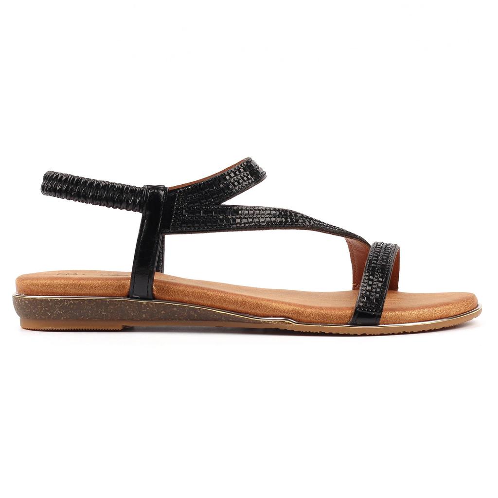 Lunar Womens/Ladies Blaise II Pewter Sandals