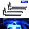 Car Light Bulb-4 Pcs Marine Grade Large Super Bright 12 Volt Blue LED Courtesy Lights