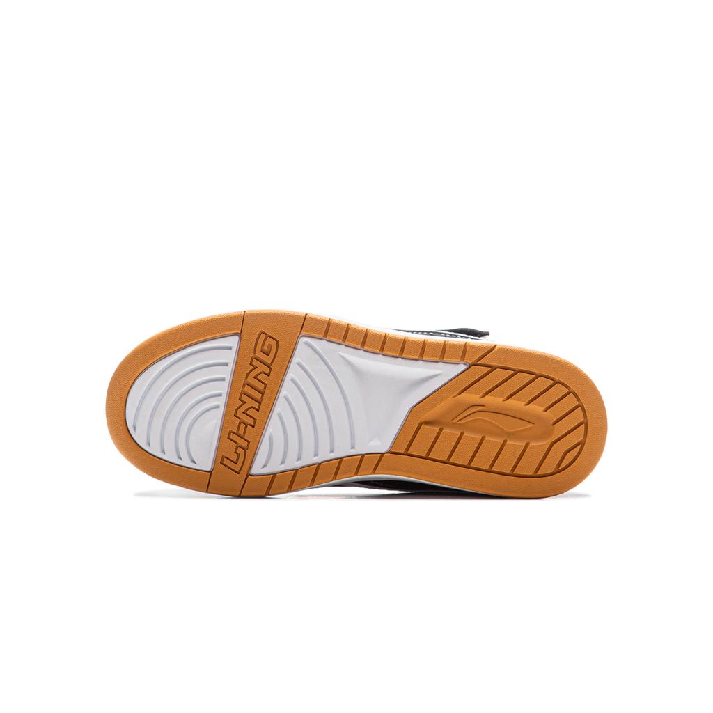 Li Ning Детская спортивная серия лайфстайл Искусственная кожа Модные Нескользящие Амортизирующие Теплые Высокие Детские Кроссовки Мужские Кроссовки YKCU216-7