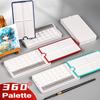 28 сеток портативная палитра цветов для акварели для рисования эскизов увлажняющая коробка коробка для красок дорожная коробка для пигментов палитра цветов комбинированные художественные принадлежности