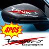 Power's Racing Development Наклейка на автомобиль, мотоцикл, кузов, персонализированная спортивная наклейка, автоматическая внешняя модификация, аксессуары