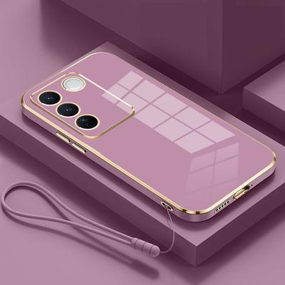 Блестящий мягкий противоударный чехол для Tecno Spark 8C 9 7 7T PRO 6 GO 5 Air Square Plating Phone Case Camon 18P 18 18T Pova 3 2 4 Pro