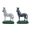 Полосатая Зебра Фигурка Смола Миниатюрная Скульптура Животного Настольное Украшение Фигурка для Интерьера Домашний Декор