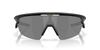 Oakley Sunglasses Matte Black Frame Prizm Black 136mm 0OO9403, (Front), Lens,