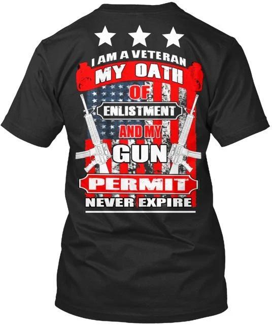 I AM A VETERAN MY OATH TTshirt Made in the USA Size S to 5XL