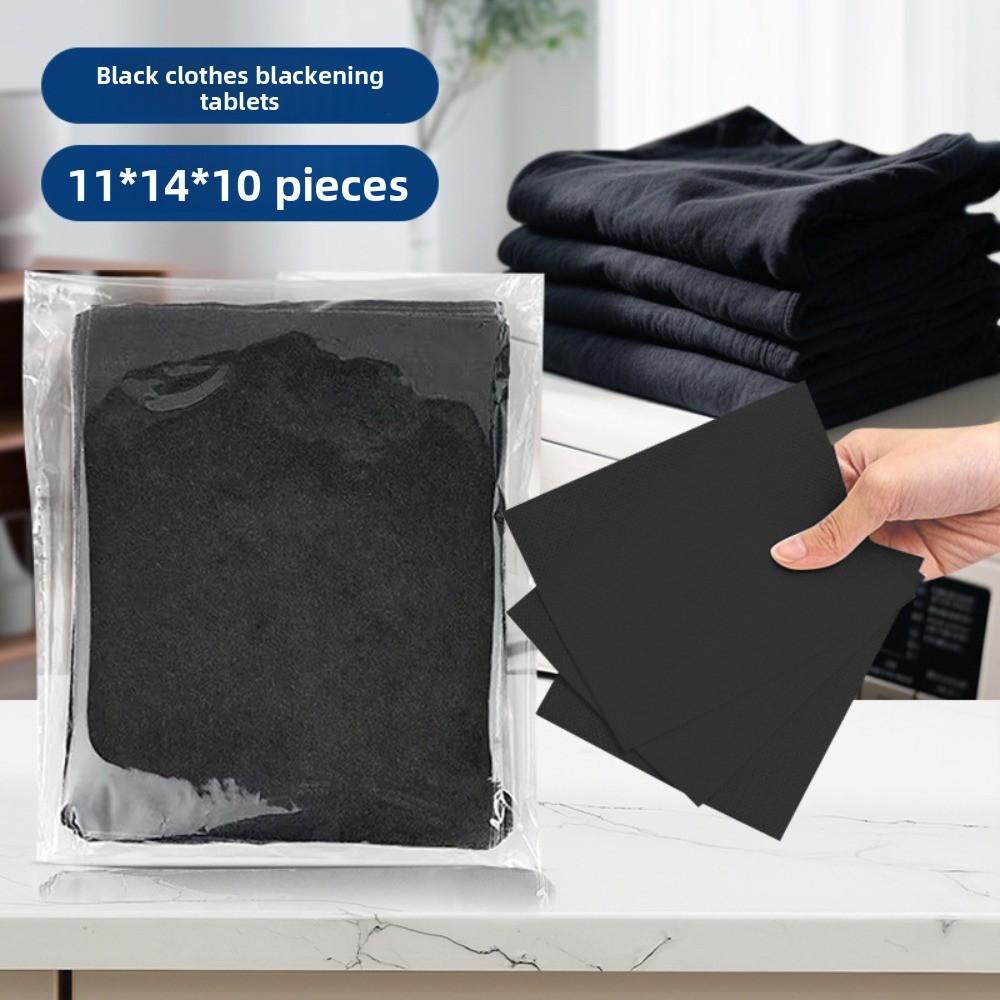1/10Pcs Universal Clothing Blackening Film for Washing Machine Black Clothes Brightening