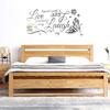 Quotes Wall sticker Butterfly Art Living Room Decal Home Live Laugh Love