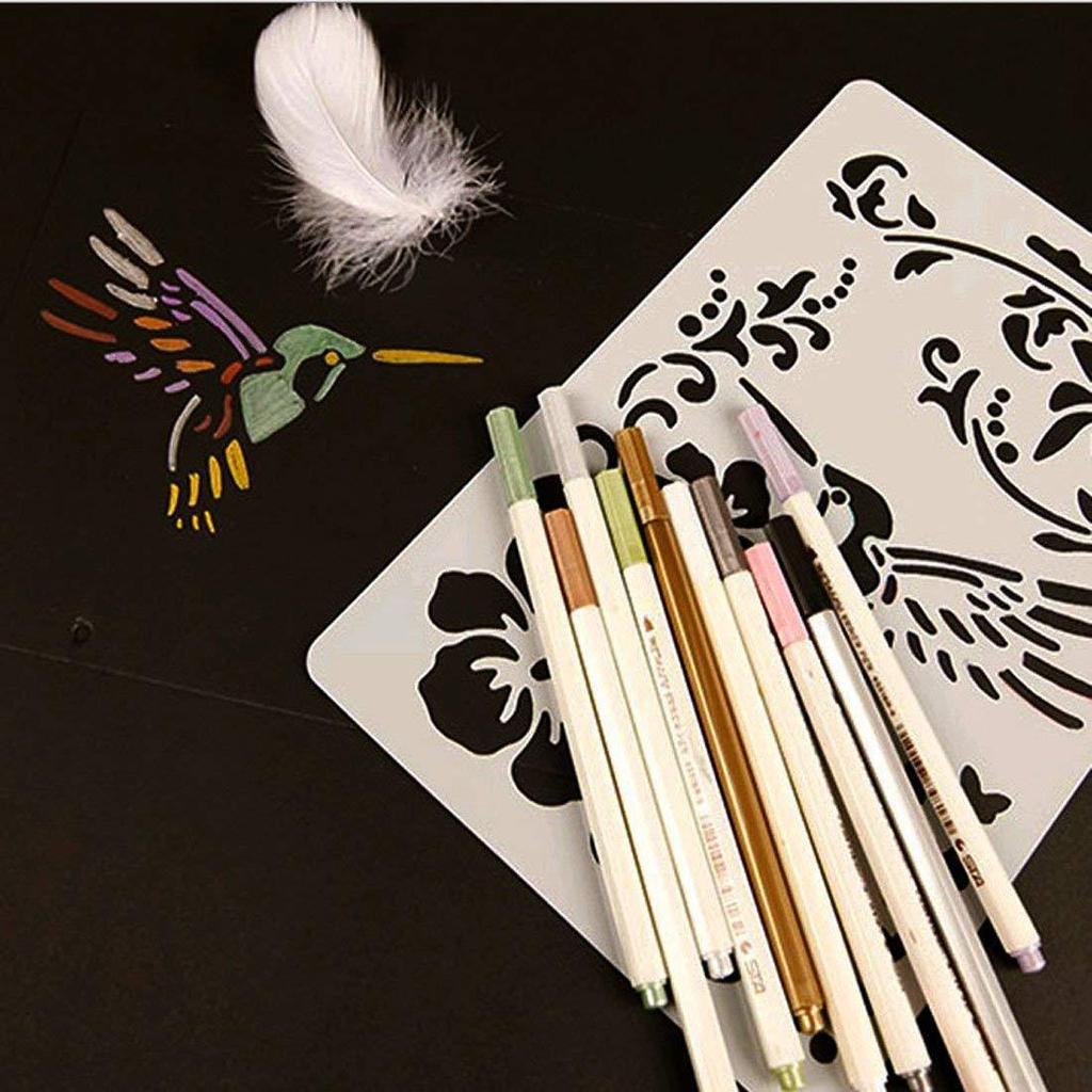 Кружевной шаблон-линейка для создания персонализированных альбомов и рукоделия своими руками