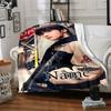 Idol Boy Group Flannel Blanket With Personalized Name Soft And Cozy Shawl Blanket Suitable For All Seasons Perfect For Home Travel Camping Office