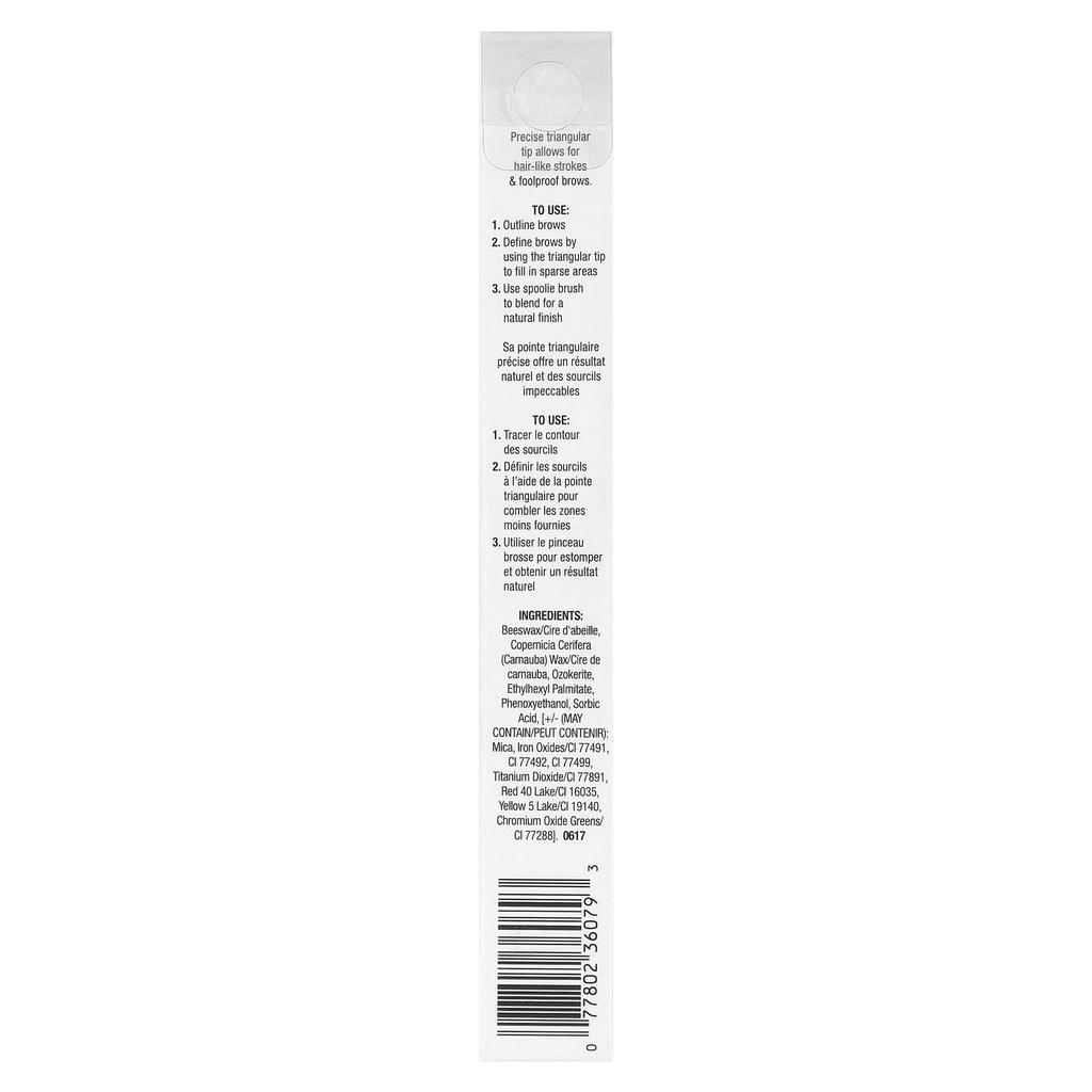 Wet n wild, выдвижной карандаш для бровей Ultimate Brow, средне-коричневый, 0,007 унции (0,2 г)