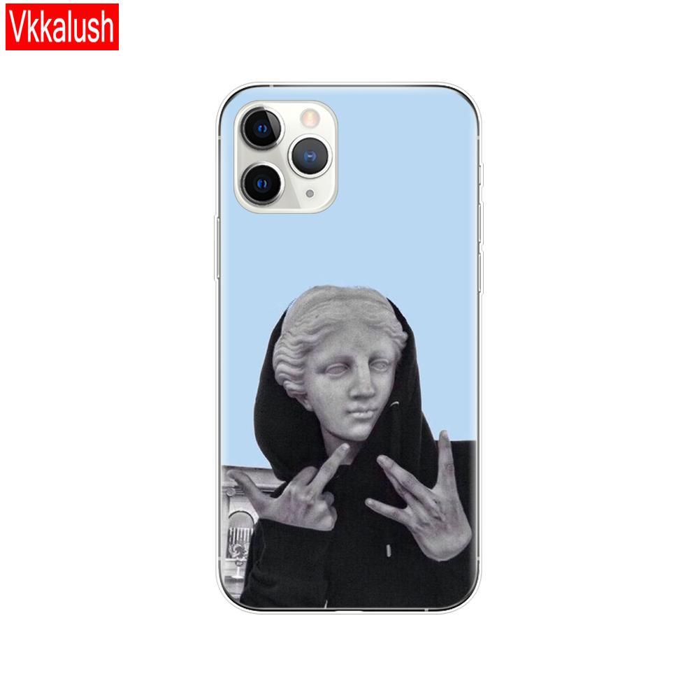 Мягкий силиконовый чехол для телефона для iphone 11, чехол для iphone 11 pro max одиннадцать etui, задняя крышка-бампер, полная защитная оболочка на 360 градусов
