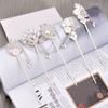 Headwear Tassel Zinc Zinc Alloy Rhinestone Pearl Hair Jewelry Hair Sticks Hair Chopsticks Hanfu Accessories