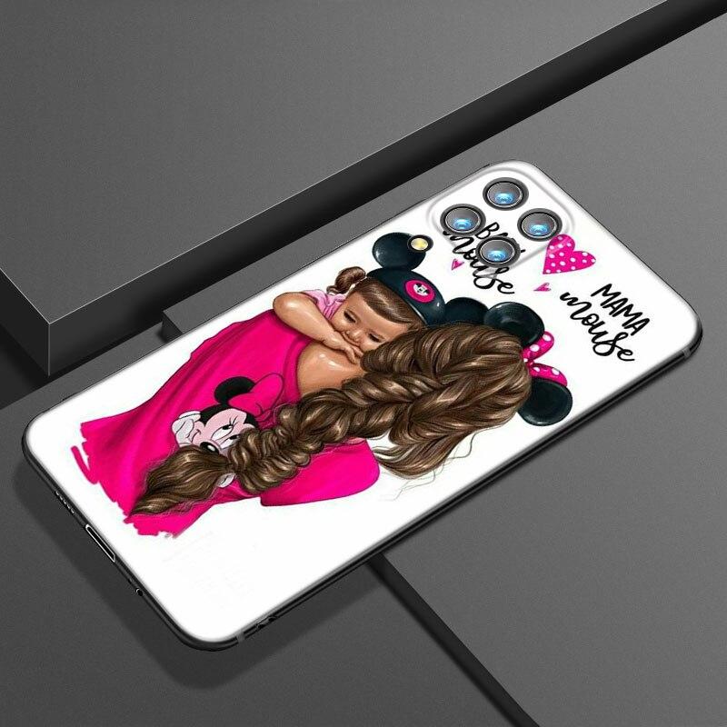 Beautiful Mother Daughter Son Phone Case For Samsung A21 A30 A50 A52 S A13 A22 A32 4G A23 A33 A53 A73 5G A12 A31 A51 A70 A71 A72