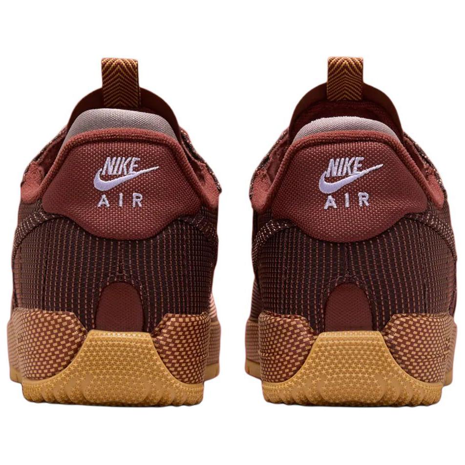 Nike Женские кроссовки Air Force 1 Wild Dark Pony Коричневые светло-фиолетово-ореховые льняные FB2348-202