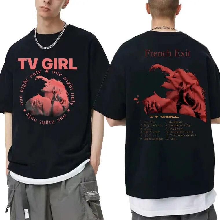 Cults TV Girl One Night Only футболка с графическим принтом унисекс винтажные футболки унисекс женская повседневная футболка большого размера унисекс хлопковые топы футболка