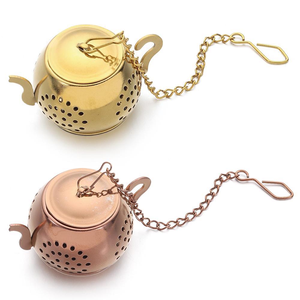 Прочный кухонный гаджет в форме чайника, травяной фильтр для специй, диффузор, ситечко для чая, заварник для чая