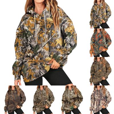 Женская модная повседневная толстовка с капюшоном и пуловером с длинными рукавами и забавным принтом