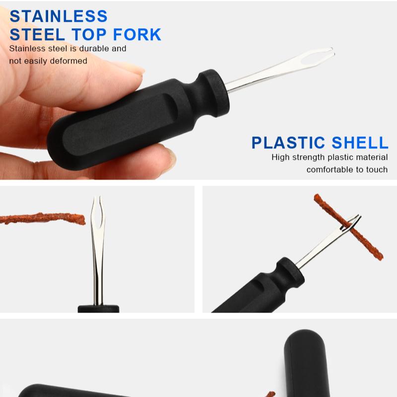 Ремонтный комплект для бескамерных шин велосипеда с резиновыми полосками, портативный срочный ремонт без клея, набор резиновых полосок, инструмент для ремонта шин велосипеда