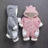 Thickened Cotton Baby Rompers: Autumn/Winter Collection