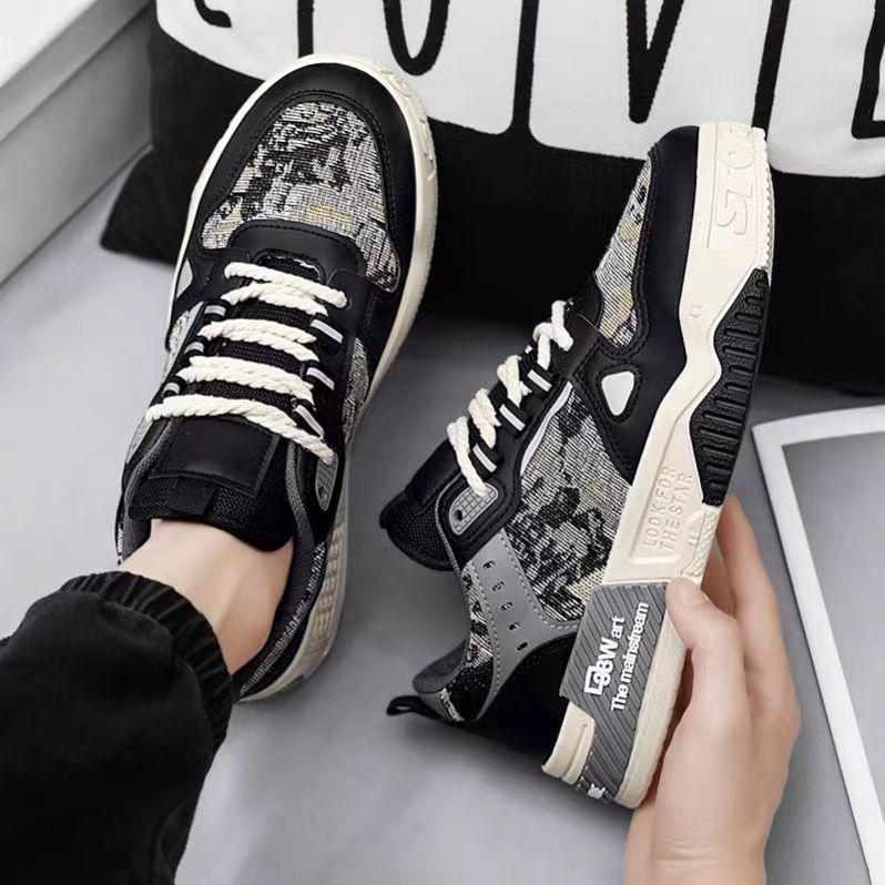 Мужская обувь весна-лето дышащая универсальная повседневная обувь для занятий спортом на толстой подошве модная обувь для активного отдыха