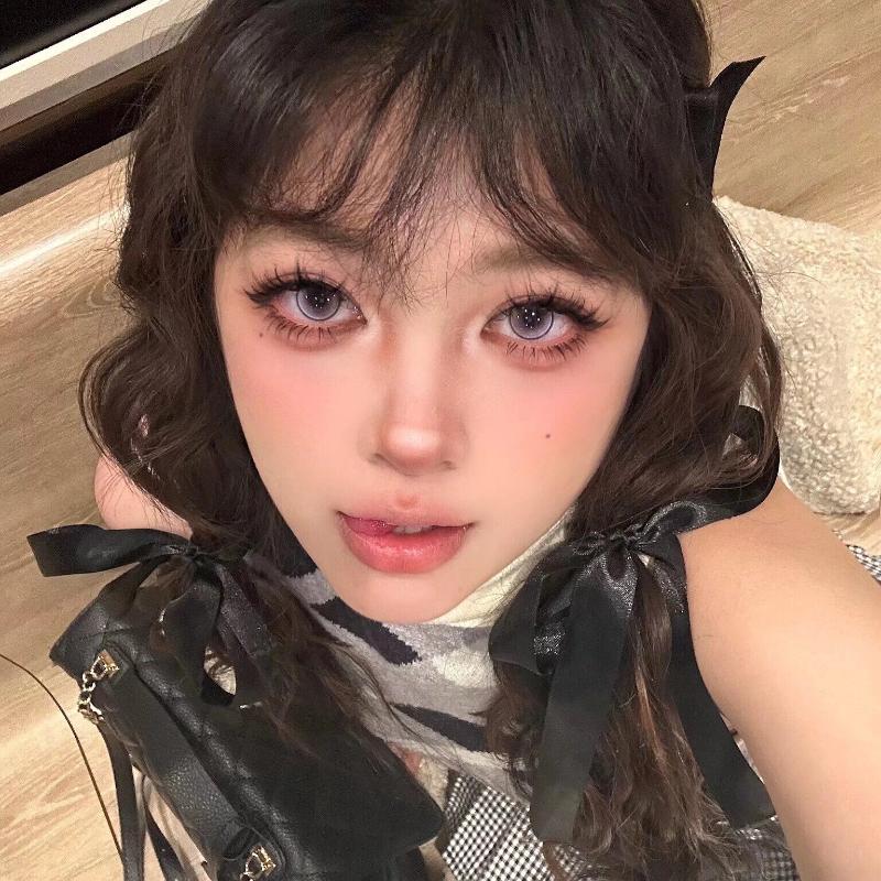 Цветные контактные линзы Mill Creek 14,2 мм с яркими оттенками Стиль Натуральные Ежедневные контакты для использования в течение 12 месяцев Коричневый Синий Фиолетовый WT:40%