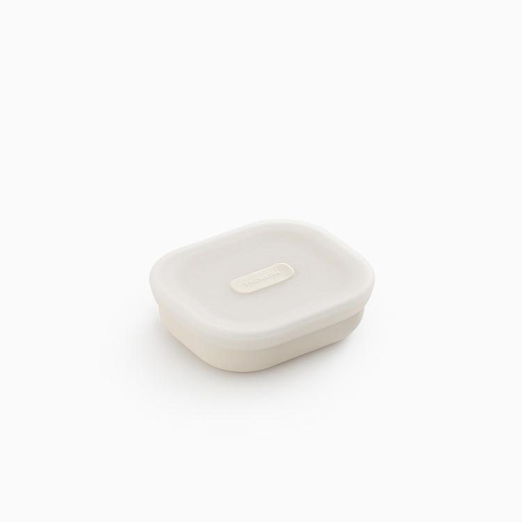 Tackaon 1.2.3 Миска для риса для младенцев, набор из 2 наполнителей для детского питания, детская силиконовая посуда, контейнер для хранения, миска с самостоятельным управлением