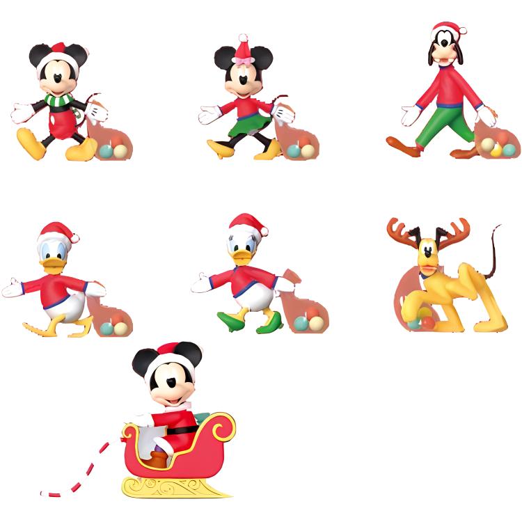MINISO x Disney Mickey Mouse Hand in Hand Collection Mystery Boxes Single Mystery Box/Full Box 6 Pcs Doll