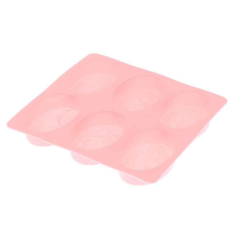 6 силиконовых форм для мыла в форме пчелы, овальные формы ручной работы, формы для цветов, формы для торта своими руками