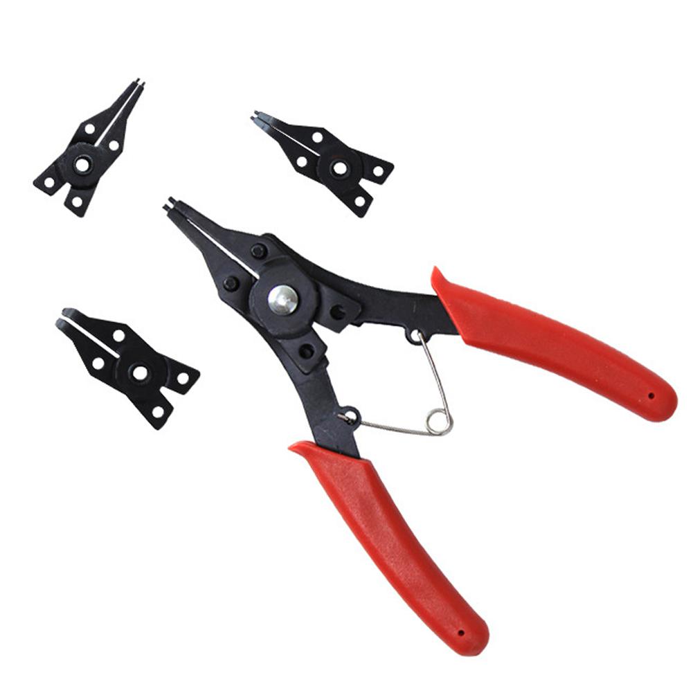 4 в 1 многофункциональный многофункциональный обжимной съемный набор плоскогубцев для стопорных колец плоскогубцы для стопорных колец набор ручных инструментов