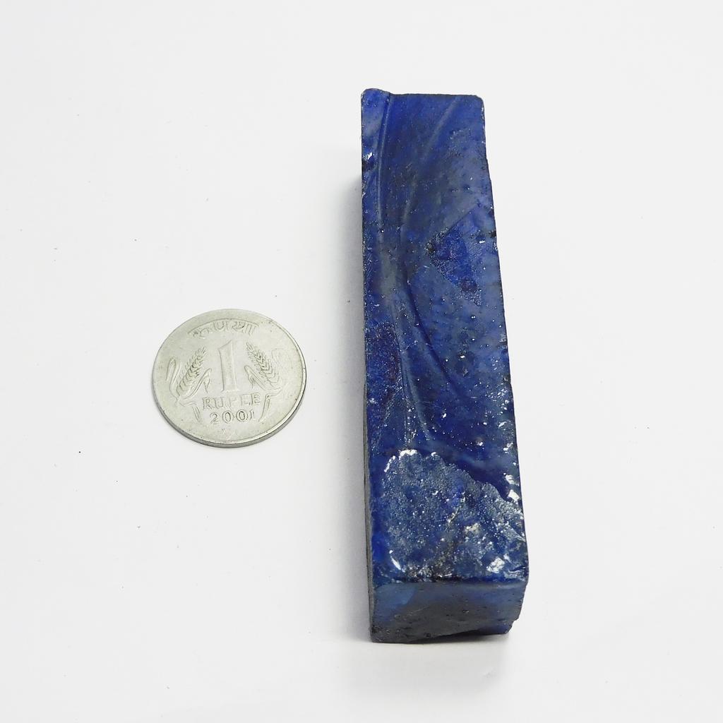 Natural Blue Sapphire Loose Gemstone Uncut 528.10 ct Dyed Rough September Birthday Birthstone