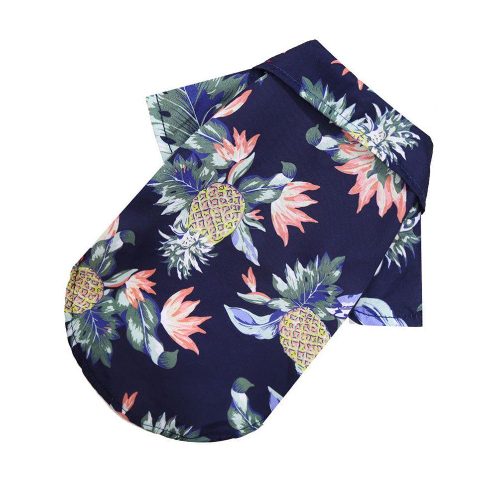 Pet Clothes Beach Coconut Tree Print Pet Dog Clothes Pet Dog Shirts Dog T-Shirts Pet Shirts