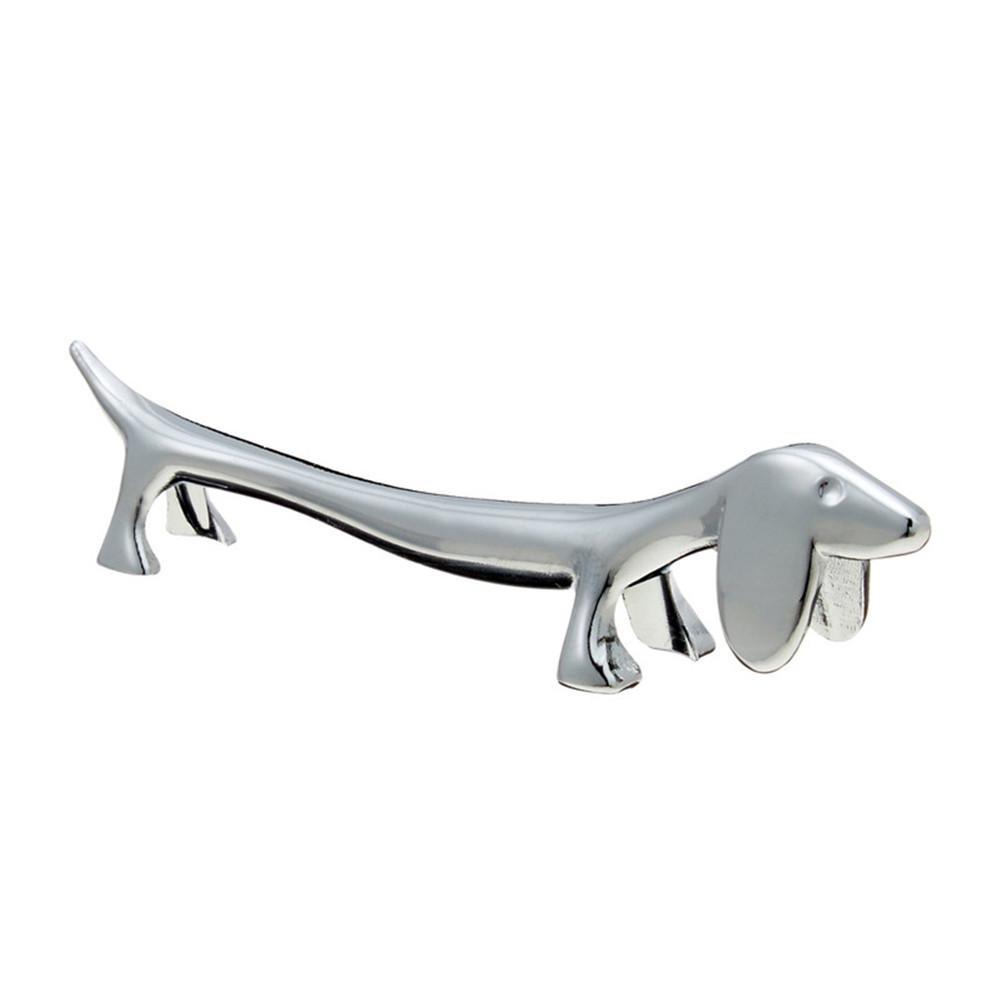Stainless Steel Tableware Stand Dachshund Dog Shaped Knife Fork Spoon Storage Pillow Rack Chopsticks Holder Kitchen Accessories