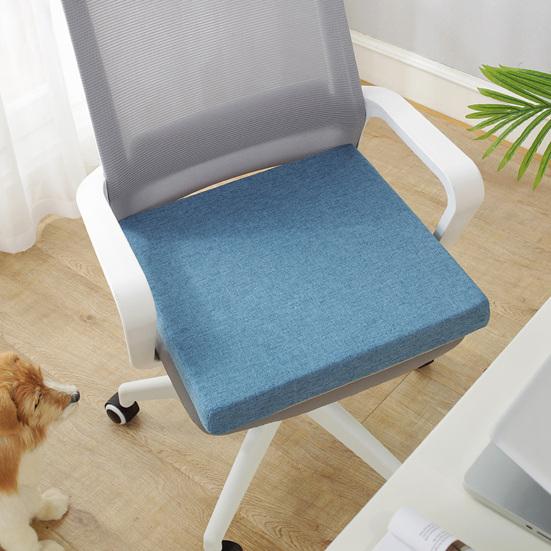 Водонепроницаемая подушка для сиденья с противоскользящей резиновой спинкой, застежкой-молнией, дизайном, высотой, комфортом, поддержкой, разноцветным ковриком для стула, патио, гостиной, кухни