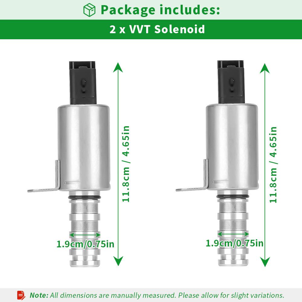 2 шт. Электромагнитный клапан управления фазами газораспределения VVT для Mini Cooper R55 R56 R57 R58