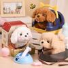 1 Set Kids Electronic Plush Dog Toy with Pet Care Accessories Walking