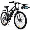 EB3S Electric Bike 250W 13.5Ah  26'' E-Bike Front Suspension Dual Disc Brakes Voltix APP 5-Speed 6-25KM/H Adult Electric Bicycle