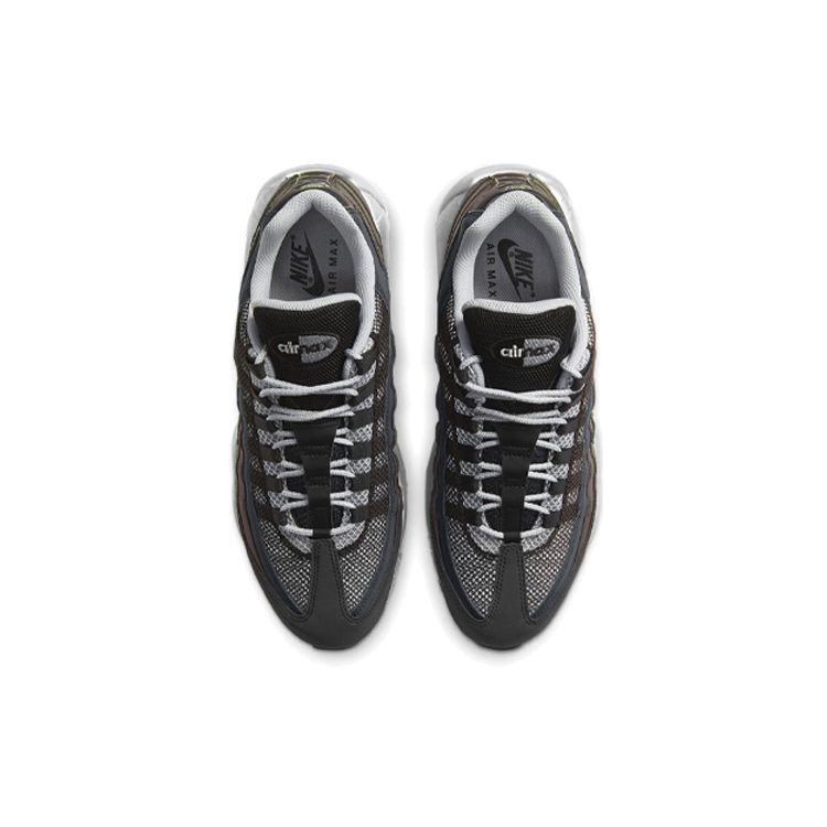 Nike Мужские кроссовки Air Max 95 Premium Rainbow 3M черные Game-Royal University-Red DH8075-001