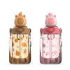 Kawaii High Quality Capybara Tritan Bottles Material Water Cup Kids Portable Kapibara Sditch Stress Relief Weddings Gifts