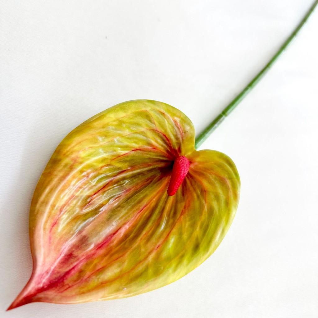 Anthurium Simulated Plants Wedding Hotel Restaurant Decoration Ornament Desktop