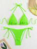 1011 new printed swimsuit swimsuit female sexy slim strap European and American bikini bikini